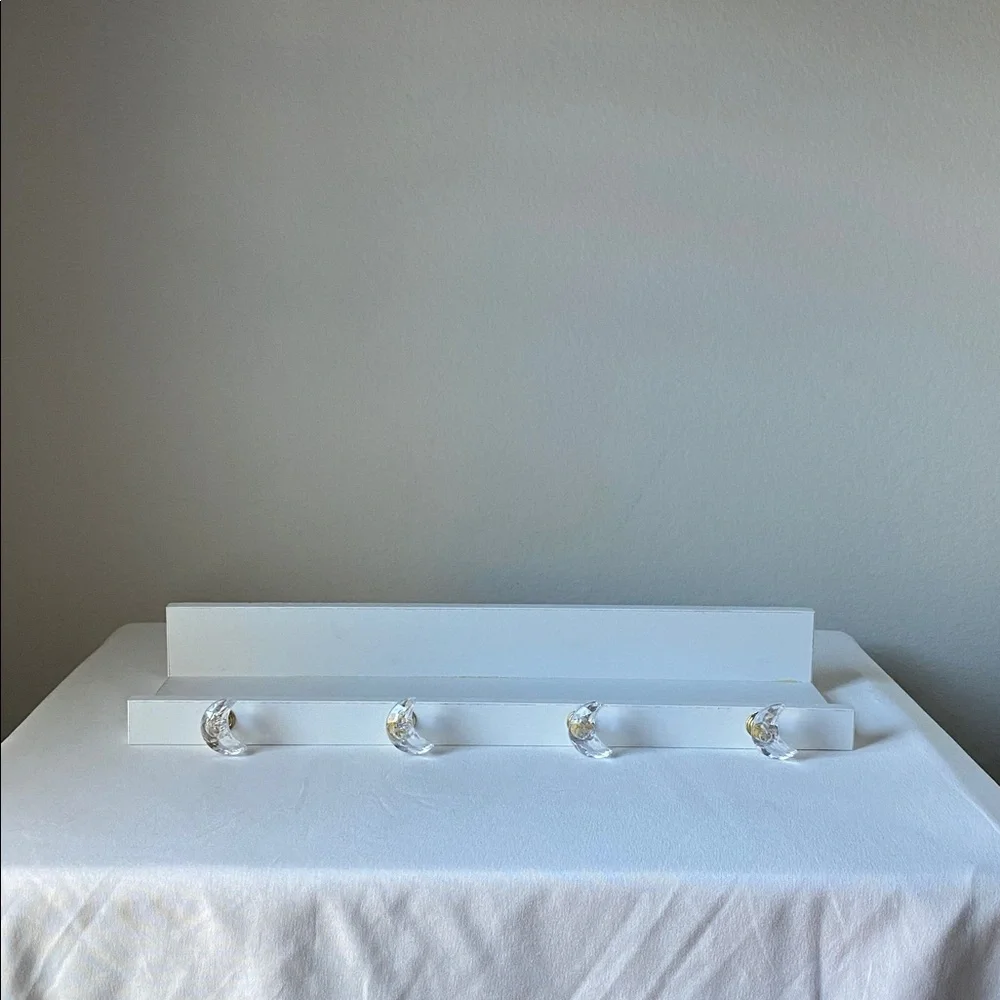 Moon Hook Wall Shelf